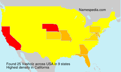 Surname Vasholz in USA Surname Vasholz in USA