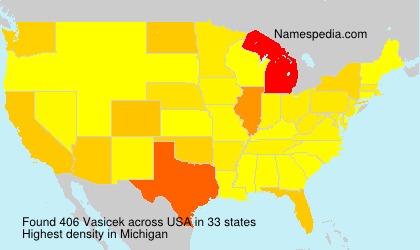 Surname Vasicek in USA Surname Vasicek in USA