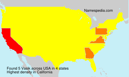 Surname Vasik in USA Surname Vasik in USA