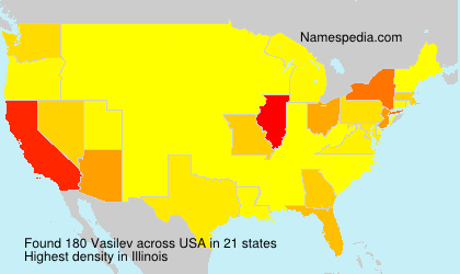 Surname Vasilev in USA Surname Vasilev in USA