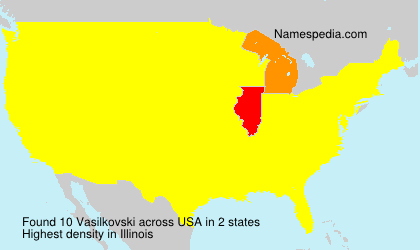 Surname Vasilkovski in USA Surname Vasilkovski in USA
