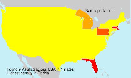 Surname Vasillaq in USA Surname Vasillaq in USA