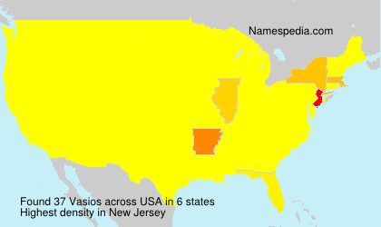 Surname Vasios in USA Surname Vasios in USA