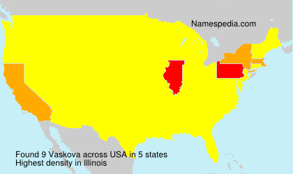 Surname Vaskova in USA Surname Vaskova in USA