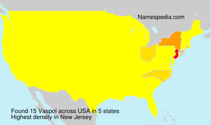 Surname Vaspol in USA Surname Vaspol in USA