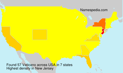 Surname Vaticano in USA Surname Vaticano in USA