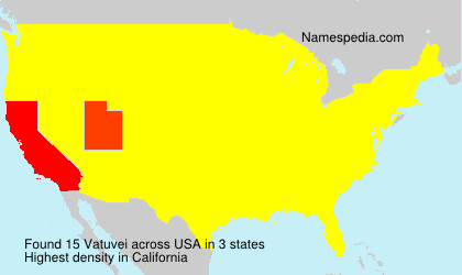 Surname Vatuvei in USA Surname Vatuvei in USA