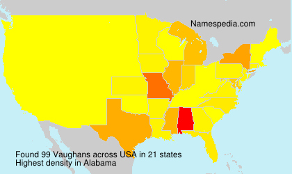 Surname Vaughans in USA Surname Vaughans in USA