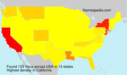 Surname Veca in USA Surname Veca in USA