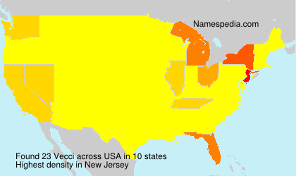Surname Vecci in USA Surname Vecci in USA