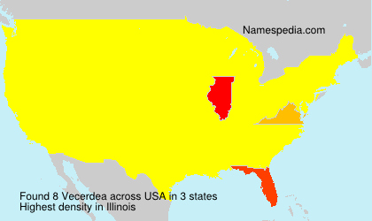 Surname Vecerdea in USA Surname Vecerdea in USA