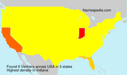 Surname Vechera in USA Surname Vechera in USA