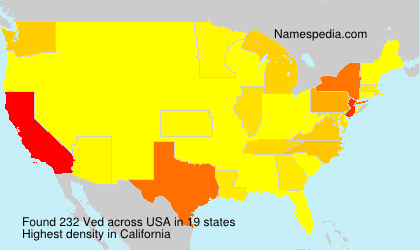 Surname Ved in USA Surname Ved in USA