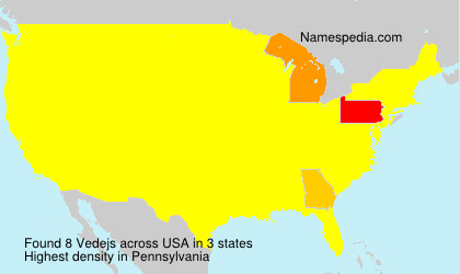 Surname Vedejs in USA Surname Vedejs in USA