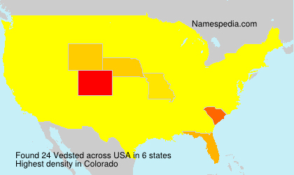 Surname Vedsted in USA Surname Vedsted in USA
