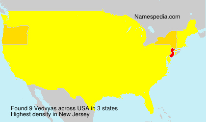 Surname Vedvyas in USA Surname Vedvyas in USA