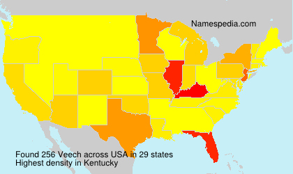 Surname Veech in USA Surname Veech in USA
