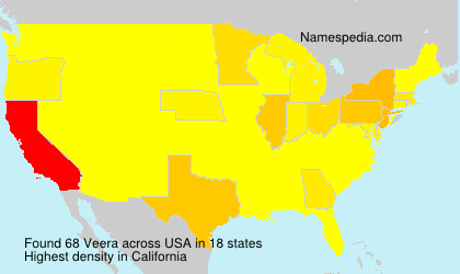 Surname Veera in USA