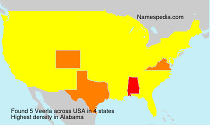 Surname Veerla in USA Surname Veerla in USA