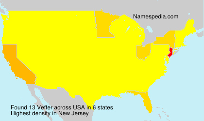 Surname Veffer in USA Surname Veffer in USA