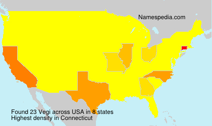 Surname Vegi in USA Surname Vegi in USA