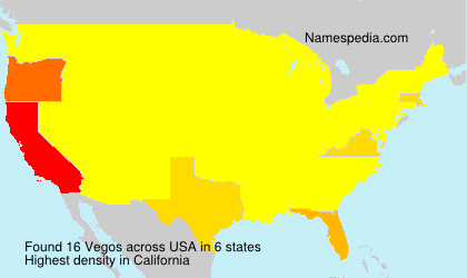 Surname Vegos in USA Surname Vegos in USA
