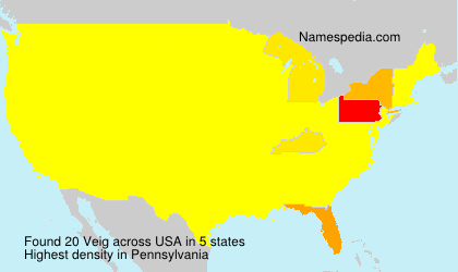 Surname Veig in USA Surname Veig in USA