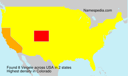 Surname Veigele in USA Surname Veigele in USA