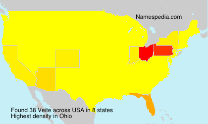 Surname Veite in USA Surname Veite in USA