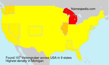 Surname Veitengruber in USA Surname Veitengruber in USA