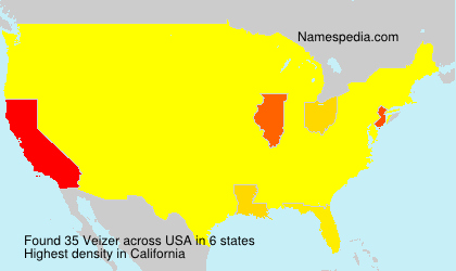 Surname Veizer in USA Surname Veizer in USA