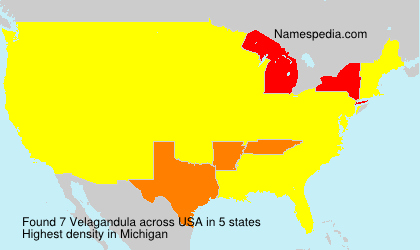 Surname Velagandula in USA Surname Velagandula in USA