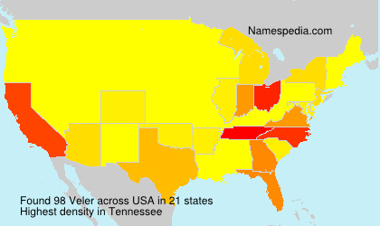 Surname Veler in USA Surname Veler in USA