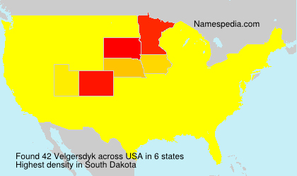 Surname Velgersdyk in USA Surname Velgersdyk in USA