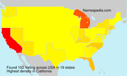 Surname Veling in USA Surname Veling in USA