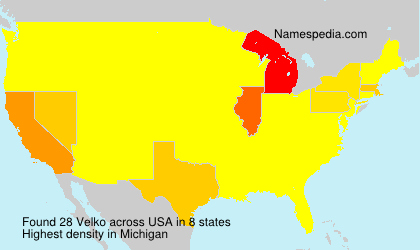 Surname Velko in USA Surname Velko in USA