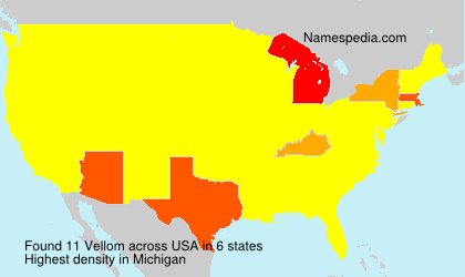 Surname Vellom in USA Surname Vellom in USA