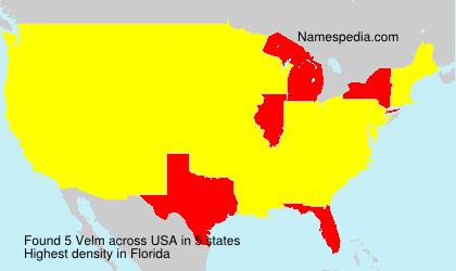 Surname Velm in USA Surname Velm in USA