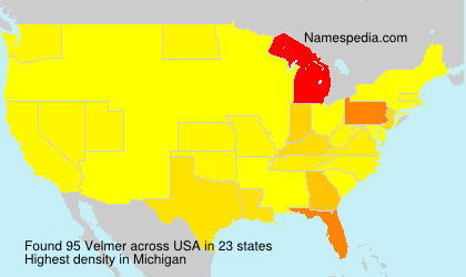 Surname Velmer in USA Surname Velmer in USA