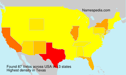 Surname Velos in USA Surname Velos in USA