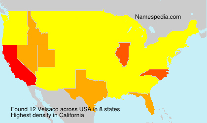 Surname Velsaco in USA Surname Velsaco in USA
