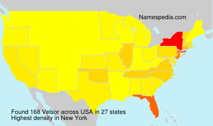 Surname Velsor in USA Surname Velsor in USA