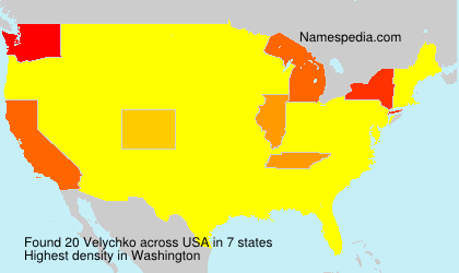 Surname Velychko in USA Surname Velychko in USA