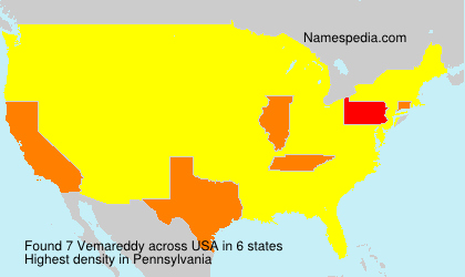 Surname Vemareddy in USA Surname Vemareddy in USA
