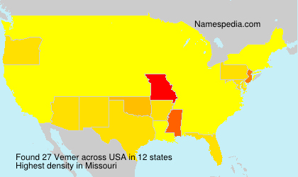 Surname Vemer in USA Surname Vemer in USA