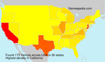 Surname Vemula in USA Surname Vemula in USA