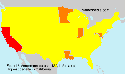 Surname Venemann in USA Surname Venemann in USA