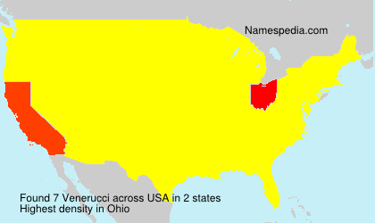 Surname Venerucci in USA Surname Venerucci in USA