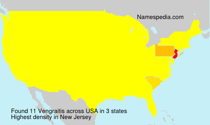 Surname Vengraitis in USA Surname Vengraitis in USA