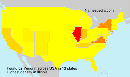 Surname Vengrin in USA Surname Vengrin in USA